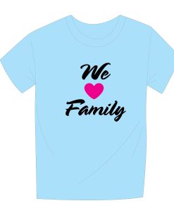 Áo We love family