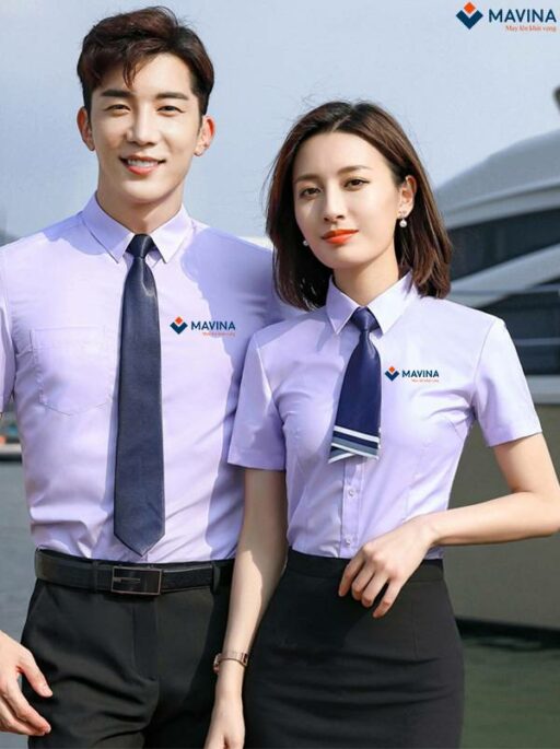 May áo sơ mi đồng phục công sở