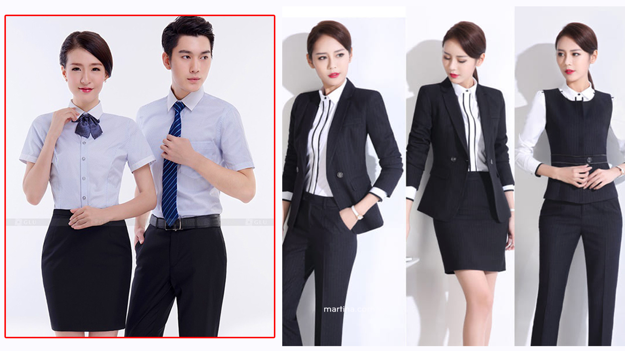 May áo sơ mi đồng phục công sở