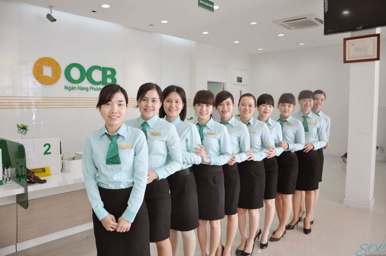 May đồng phục nhân viên