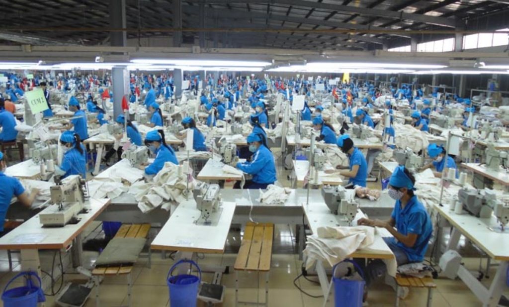 Xưởng may gia công tại Ninh Hiệp