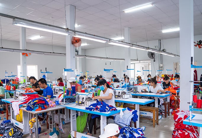 Xưởng may gia công tại Ninh Hiệp