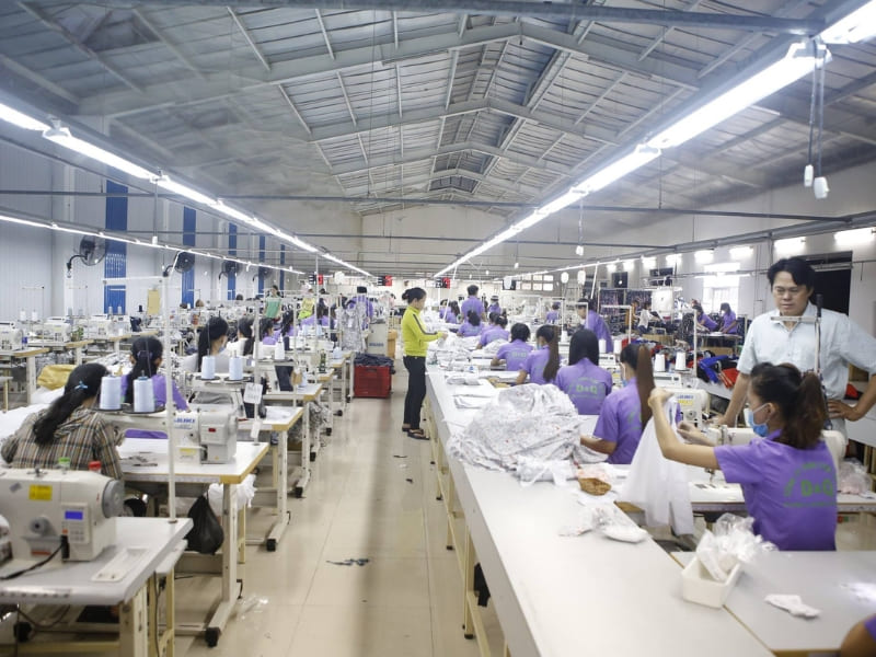 Xưởng may gia công tại Ninh Hiệp