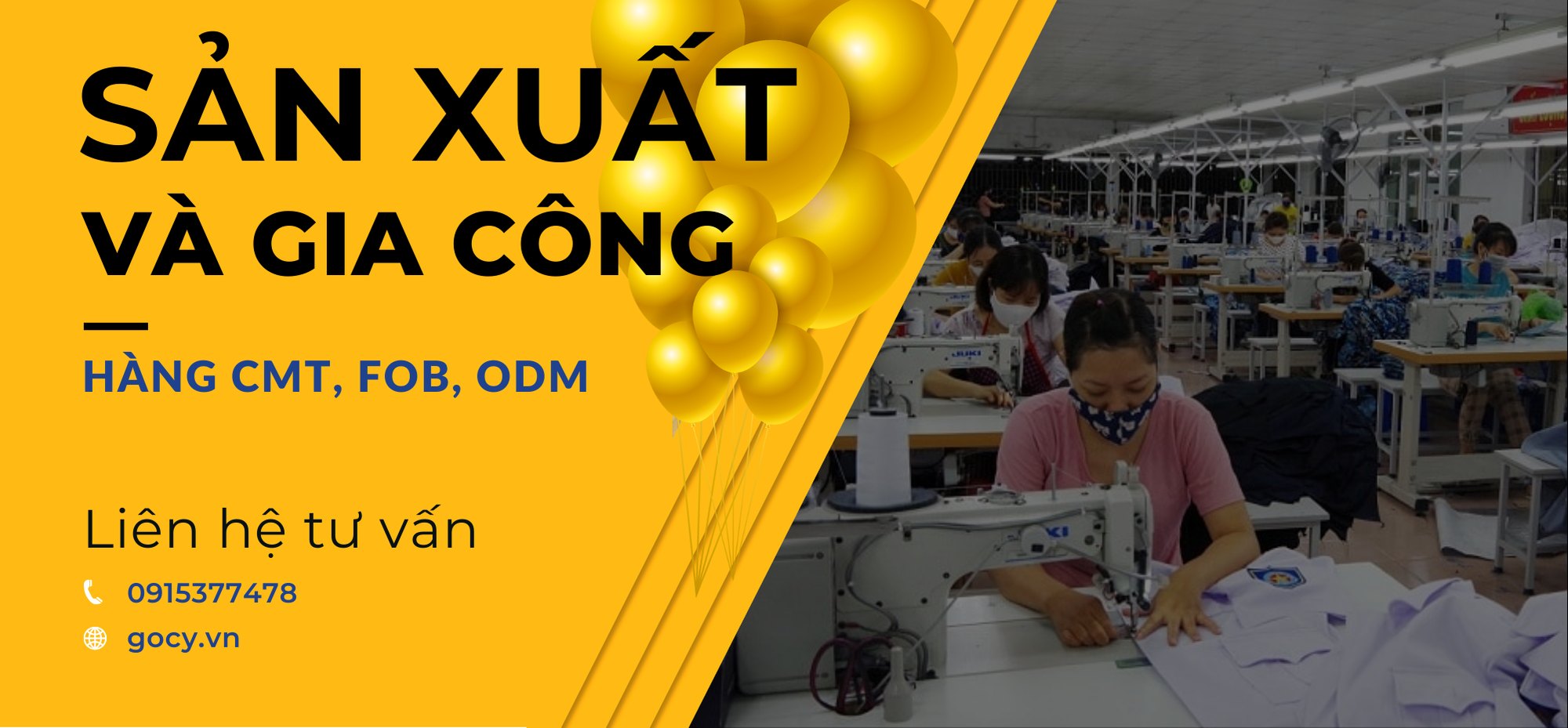 may đồng phục dony