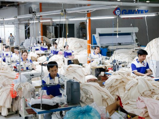 Xưởng may áo thun giá rẻ - năng lực sản xuất